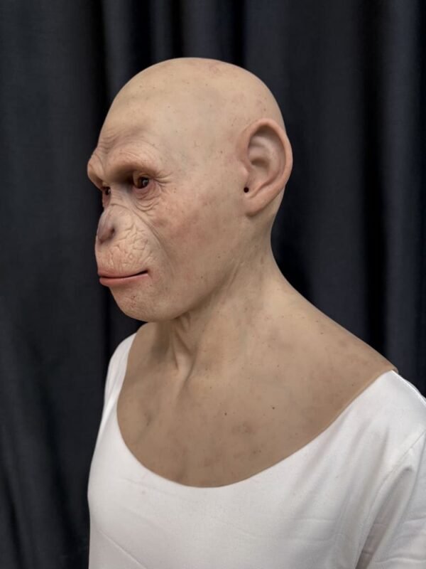 adam realistic female silicone mask with blonde hair & chest plate (copy)